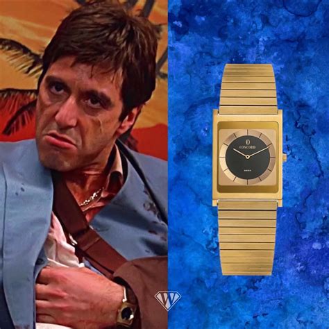 Did Scarface not wear an Omega but a Concord .